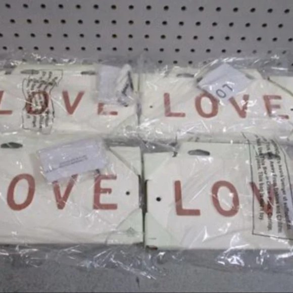 Hearth & Hand Love Wall Art Bedroom Office Sign Poster Home Decoration - Picture 5 of 5